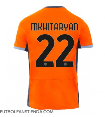 Inter Milan Henrikh Mkhitaryan #22 Tercera Equipación 2023-24 Manga Corta